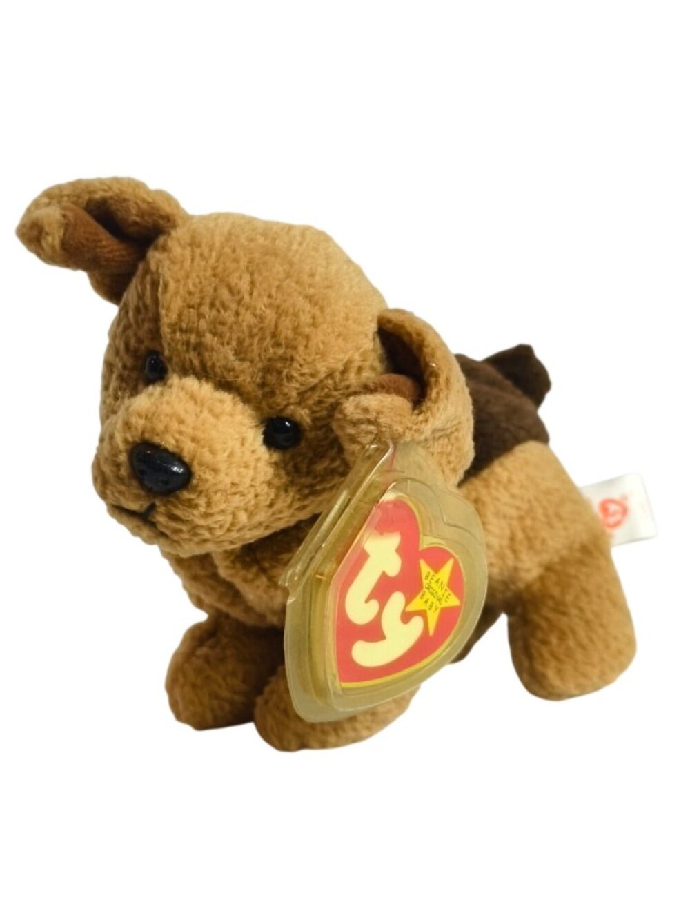 Ty Beanie Babies TUFFY Plush Dog MWMT 1996 Collectible Retired DOB Oct 12 1996